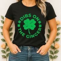 St Patricks Dibs On The Ginger Gift Women's T-Shirt thumb 2