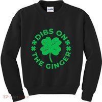 St Patricks Dibs On The Ginger Gift Kids Sweatshirt thumb 0