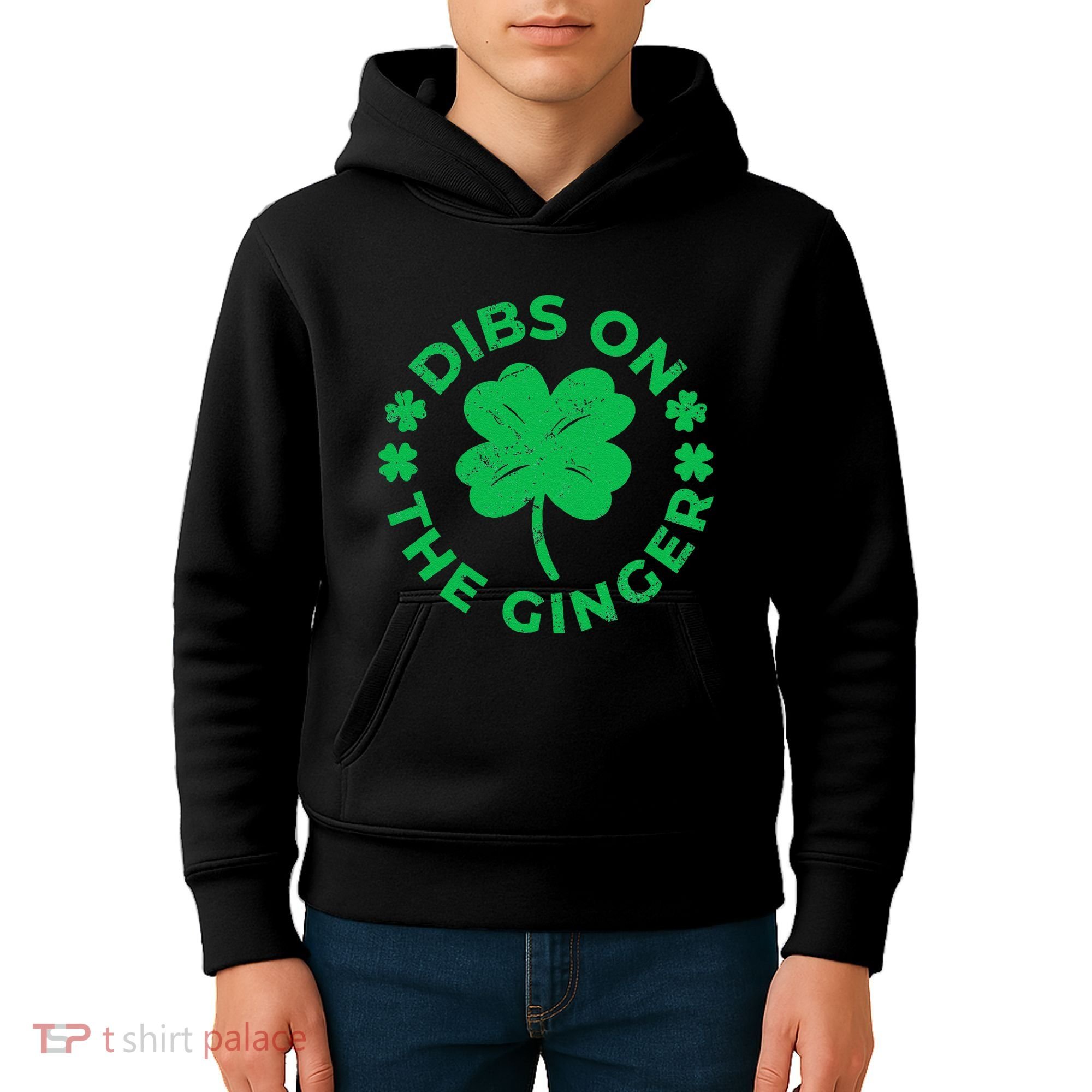 St Patricks Dibs On The Ginger Gift Kids Hoodie