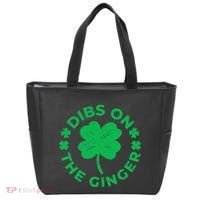 St Patricks Dibs On The Ginger Gift Tote Bag thumb 0