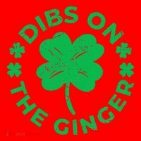 St Patricks Dibs On The Ginger Gift Santa Hat thumb 1