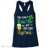 St Patrick's Day Lucky Shamrock Waitress Bartender Waiter Women's Tank Top thumb 0