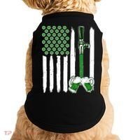 St. Patrick's Day Beer Tap USA American Flag Doggie Tank thumb 0