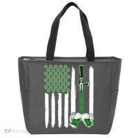 St. Patrick's Day Beer Tap USA American Flag Tote Bag thumb 0