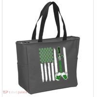 St. Patrick's Day Beer Tap USA American Flag Tote Bag thumb 2