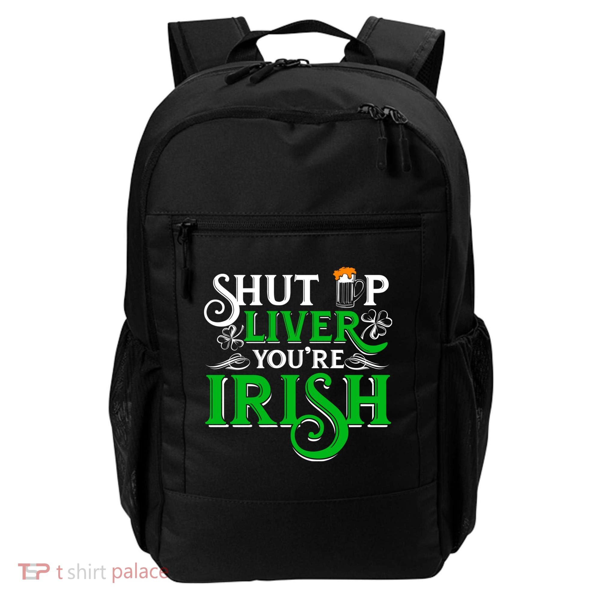 St Patricks Day, Funny St Patricks Day, Funny Irish, St Patricks Day Drinking 4 Backpack