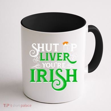 St Patricks Day, Funny St Patricks Day, Funny Irish, St Patricks Day Drinking 4 Coffee Mug back