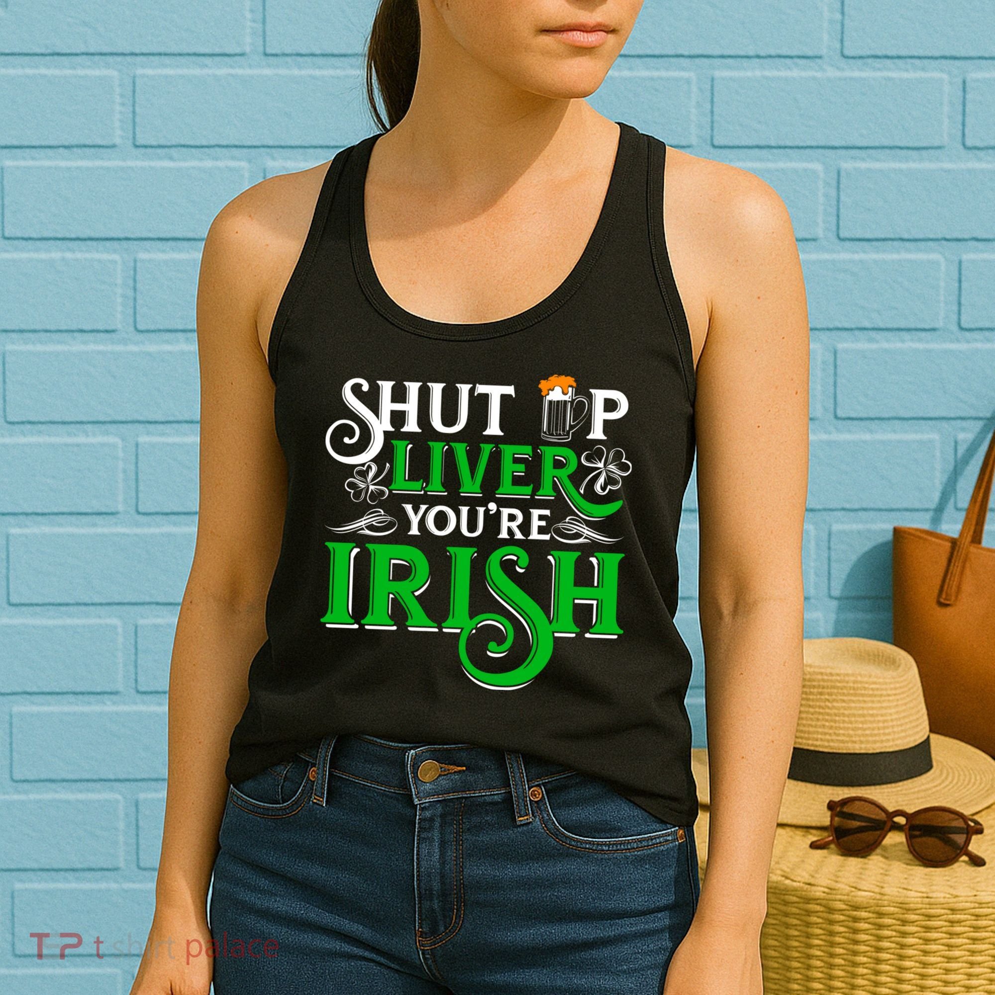 St Patricks Day, Funny St Patricks Day, Funny Irish, St Patricks Day Drinking 4 Women's Tank Top