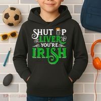 St Patricks Day, Funny St Patricks Day, Funny Irish, St Patricks Day Drinking 4 Kids Hoodie thumb 2