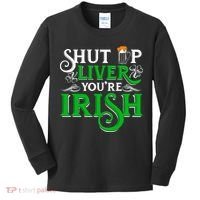 St Patricks Day, Funny St Patricks Day, Funny Irish, St Patricks Day Drinking 4 Kids Long Sleeve Shirt thumb 0
