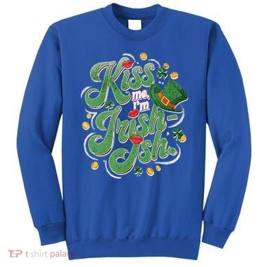 St PatrickS Day Me I Am Irishish Designs Gift Sweatshirt