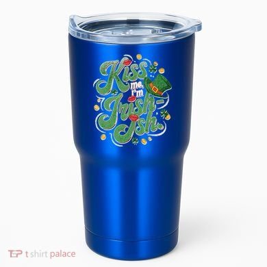 St PatrickS Day Me I Am Irishish Designs Gift Tumbler