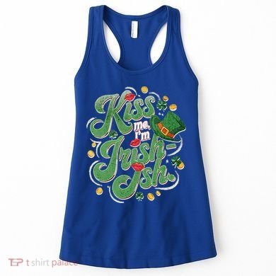 St PatrickS Day Me I Am Irishish Designs Gift Women's Tank Top