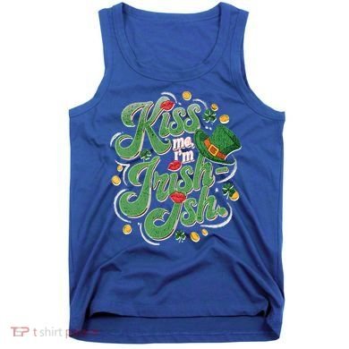 St PatrickS Day Me I Am Irishish Designs Gift Tank Top