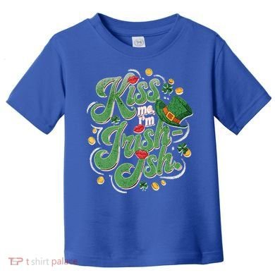 St PatrickS Day Me I Am Irishish Designs Gift Toddler T-Shirt