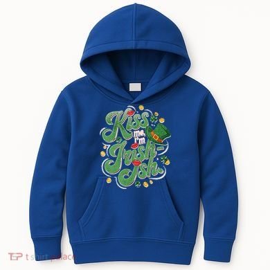 St PatrickS Day Me I Am Irishish Designs Gift Kids Hoodie
