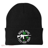 St Patricks Day Kiss Me Im Arish Ar Gun Beanie thumb 0