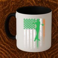 St PatrickS Day Irish American Flag Golf Golfer Golfing Gift Coffee Mug thumb 2