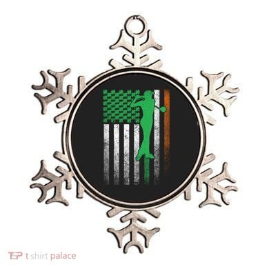 St PatrickS Day Irish American Flag Golf Golfer Golfing Gift Ornament