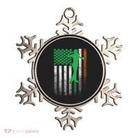 St PatrickS Day Irish American Flag Golf Golfer Golfing Gift Ornament thumb 0
