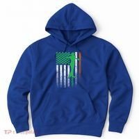 St PatrickS Day Irish American Flag Golf Golfer Golfing Gift Hoodie thumb 0