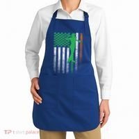 St PatrickS Day Irish American Flag Golf Golfer Golfing Gift Apron thumb 2