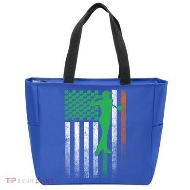St PatrickS Day Irish American Flag Golf Golfer Golfing Gift Tote Bag