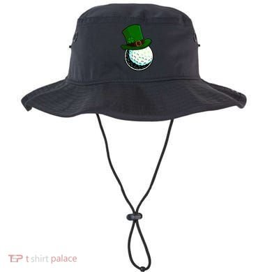 St Patricks Day Golf Lucky Leprechaun Shamrock Clovers Gift Bucket Hat
