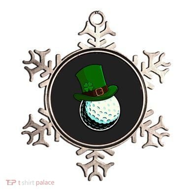 St Patricks Day Golf Lucky Leprechaun Shamrock Clovers Gift Ornament