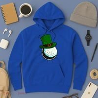 St Patricks Day Golf Lucky Leprechaun Shamrock Clovers Gift Hoodie thumb 3