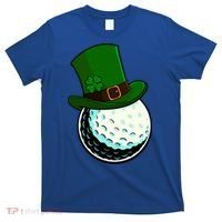 St Patricks Day Golf Lucky Leprechaun Shamrock Clovers Gift T-Shirt thumb 0