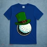 St Patricks Day Golf Lucky Leprechaun Shamrock Clovers Gift T-Shirt thumb 5