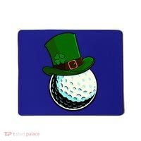 St Patricks Day Golf Lucky Leprechaun Shamrock Clovers Gift Mousepad thumb 0