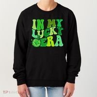 St Patricks Day In My Lucky Era Disco Ball Women's Sweatshirt thumb 0