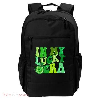 St Patricks Day In My Lucky Era Disco Ball Backpack