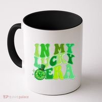St Patricks Day In My Lucky Era Disco Ball Coffee Mug thumb 0