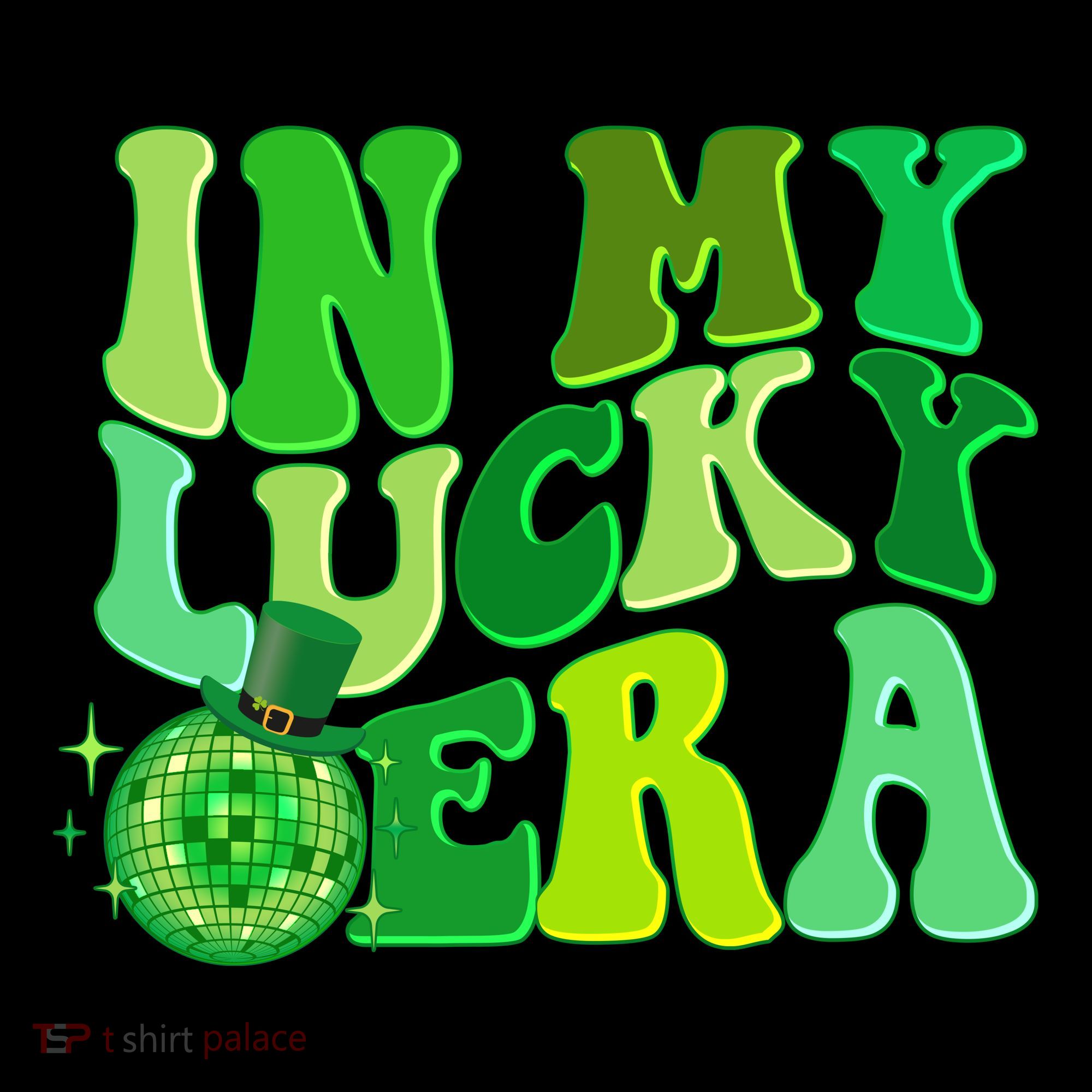 St Patricks Day In My Lucky Era Disco Ball Coffee Mug