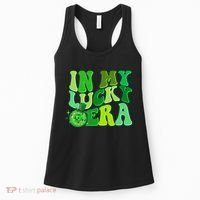 St Patricks Day In My Lucky Era Disco Ball Women's Tank Top thumb 0