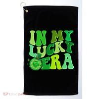 St Patricks Day In My Lucky Era Disco Ball Golf Towel thumb 0