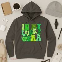 St Patricks Day In My Lucky Era Disco Ball Hoodie thumb 3
