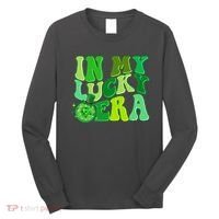 St Patricks Day In My Lucky Era Disco Ball Long Sleeve Shirt thumb 0
