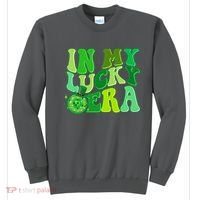 St Patricks Day In My Lucky Era Disco Ball Sweatshirt thumb 0