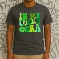 St Patricks Day In My Lucky Era Disco Ball T-Shirt thumb 3