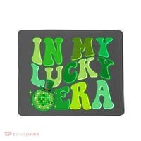 St Patricks Day In My Lucky Era Disco Ball Mousepad thumb 0