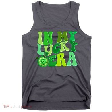 St Patricks Day In My Lucky Era Disco Ball Tank Top