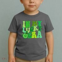 St Patricks Day In My Lucky Era Disco Ball Toddler T-Shirt thumb 2