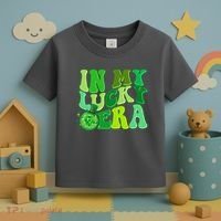 St Patricks Day In My Lucky Era Disco Ball Toddler T-Shirt thumb 3