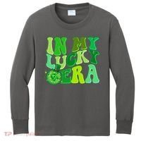 St Patricks Day In My Lucky Era Disco Ball Kids Long Sleeve Shirt thumb 0