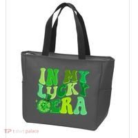 St Patricks Day In My Lucky Era Disco Ball Tote Bag thumb 3