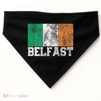 St Patrick's Day Irish Flag Belfast Ireland Saint Paddy's USA-Made Doggie Bandana thumb 0